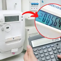 Jak obliczyć zużycie prądu? Na liczniku widać 41 kWh, a kalkulator pokazuje 2005.649 kWh.