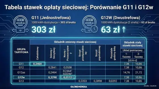 Taryfy prądu - Jak wybrać najlepszą i obniżyć rachunki?